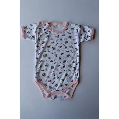 ЕГЕТО КИДС ООД Боди с къс ръкав, с щампа, 62