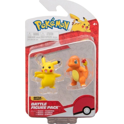 Pokémon Battle Pikachu a Charmander