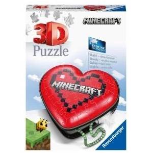 Ravensburger Minecraft Heart 3D puzzle 54pcs