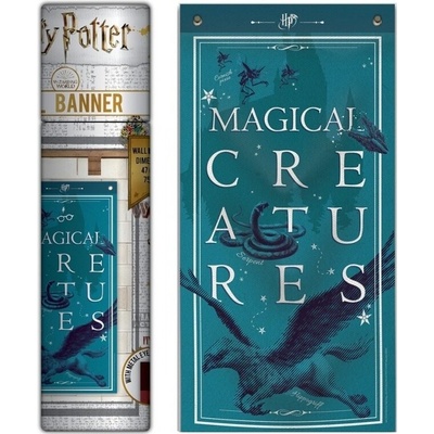 Blue Sky Studios Banner modrý Magical Creatures, Harry Potter