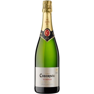Codorníu Cava Clasico Brut Nature 11,5% 0,75 l (čistá fľaša)