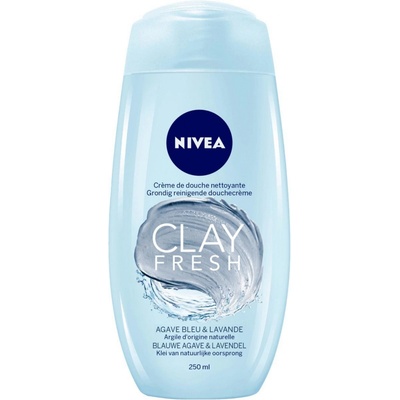 Nivea Clay sprchový gél s ílom agave a levandulou 250 ml