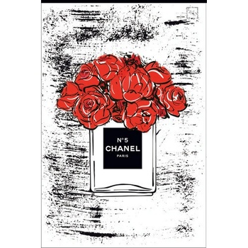 Ceduľa Chanel Rose
