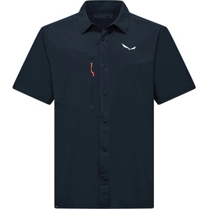 Salewa Мъжка риза с копчета Salewa Puez S/S Shirt - Blueberry - размер 48 (EU) (033-3191-0112)