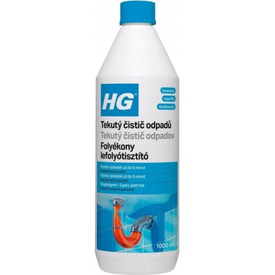 Webhiddenbrand Gél na čistenie odpadových potrubí 1 l