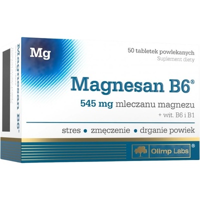Olimp Sport Nutrition Magnesan B6 [50 Таблетки]