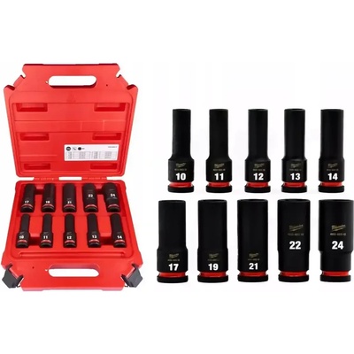 Milwaukee 10pc 1/2" 10-24mm (4932480457)