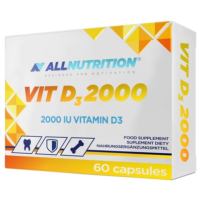 ALLNUTRITION Vitamin D3 2000, 60 Capsules