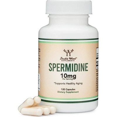 Double Wood Supplements Спермидин 5 mg 120 капсули | Double Wood (QHUMP DW)
