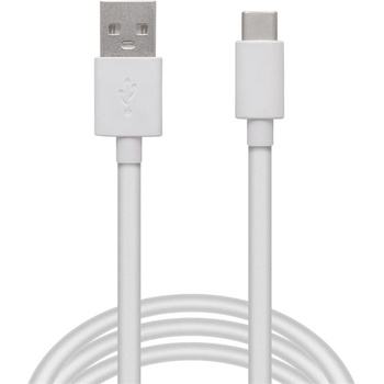 Delight 2 м бял USB Type-C кабел за данни 55550WH-2 (55550WH-2)
