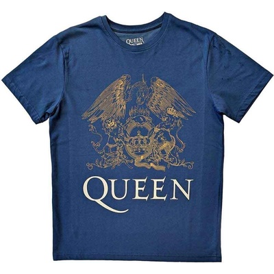 Queen Crest Denim Blue L Риза (QUTS22MD03)