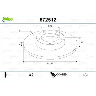 Valeo Service 672512