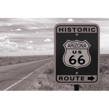 DIMEX ART s. r. o Флизелинов фототапет маршрут 66 375 x 250 см