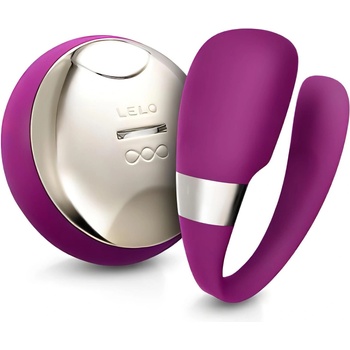 LELO Tiani 3 силиконов вибратор за двойки (лилав)
