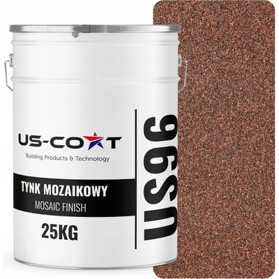 MOZAIKOVÁ OMÍTKA MOZAIKA 25KG TMAVĚ HNĚDÁ M72 DEKORATIVNÍ ŽIVIČNÁ FASÁDA