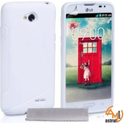 LG Силиконов калъф за lg l70 бял