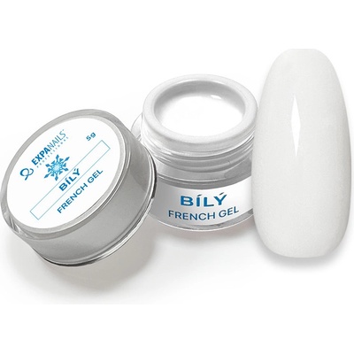 Expa nails expanails uv gel french white francie bílý 15 g