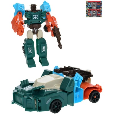 Deformation Warrior sada transformujících se závodních aut na roboty