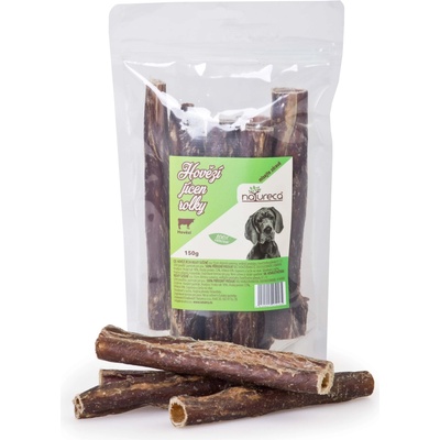 Natureca Hovädzie pažerák rolky neplnené sušené 150 g