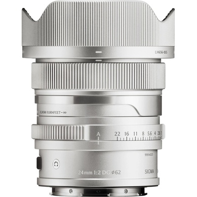 SIGMA 24 mm F2 DG Contemporary I series pre Sigma L - strieborný