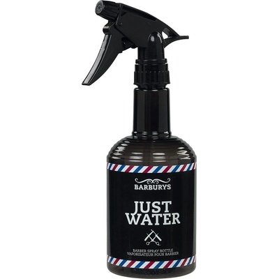Barburys By Sibel Just Water rozprašovač na vodu černý 600 ml