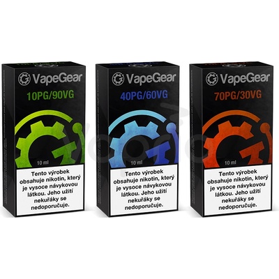 VapeGear nikotinový booster 20mg 10ml PG40/VG60 – Zboží Dáma