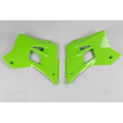 UFO kryty chladiče KAWASAKI KDX 200 95-18 barva zelená