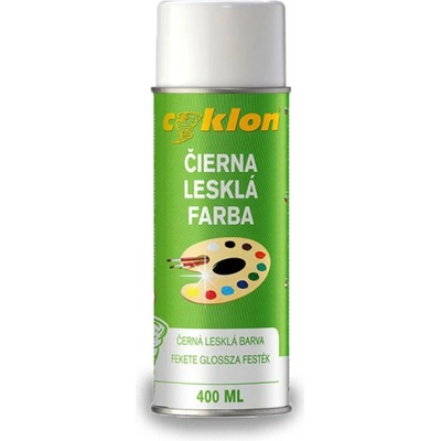 Cyklon Lak sprej 400 ml černá lesklá