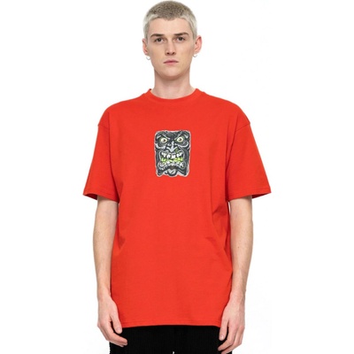Santa Cruz Roskopp Face Front Tee Artisinal red