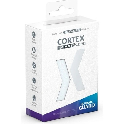 Ultimate Guard Cortex Sleeves Standard Size Matte Transparent 100 ks