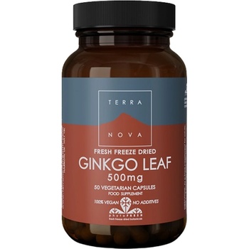 Image 1 of Terranova Ginkgo Leaf 500 mg [50 капсули]