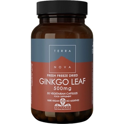 Terranova Ginkgo Leaf 500 mg [50 капсули]