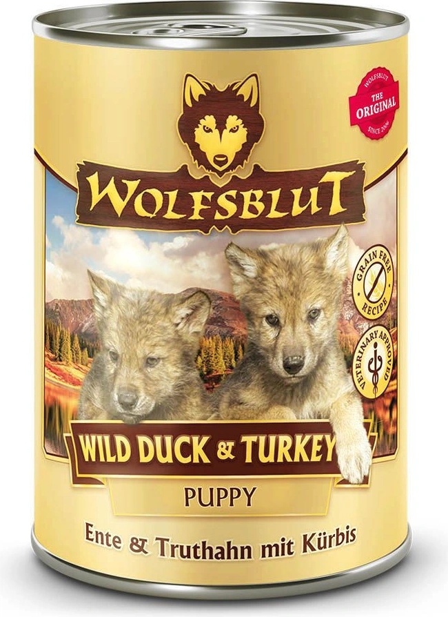 Wolfsblut Wild Duck & Turkey Puppy kačica a morka 395 g Wolfsblut Wild Duck & Turkey Puppy kačica a morka 395 g