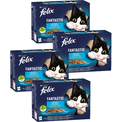 FELIX Fantastické rybí želé příchutě: 48 x 85 g