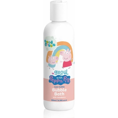 Good Bubble Prasiatko Peppa Detská pena do kúpeľa Ostružina morušková 200 ml
