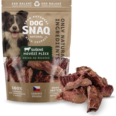 Dog Snaq Přírodní Natural Hovězí plíce sušené 80 g