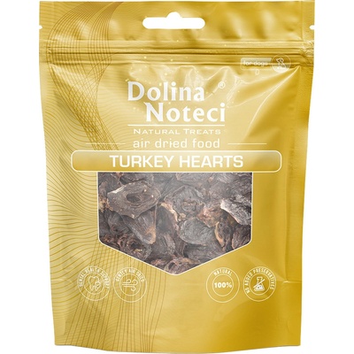Dolina Noteci Dog Natural Treats Turkey Hearts 3 x 150 g