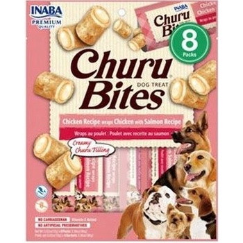 Churu Dog Bites Chicken wraps Chicken+Salmon 8 x 12 g