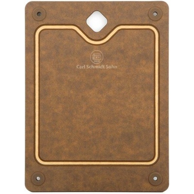 Cs Solingen Kuchyňské prkénko s drážkou 30 x 24 cm CELLE