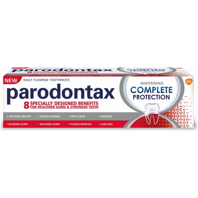 Parodontax Паста за зъби Complete Protection Whitening, 75 ml