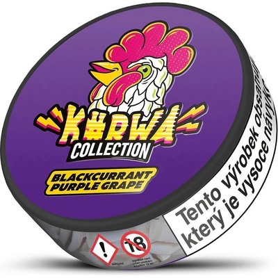 Kurwa Collection BLACKCURRANT 12 mg 20 sáčků – Zboží Dáma