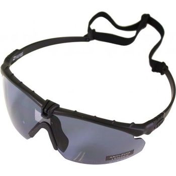 Brýle Nuprol Battle Pro's černý rám / smoke skla + dioptrická vložka
