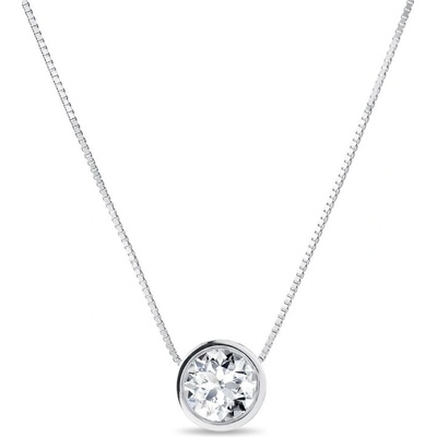 Klenota Diamantový bezel v bílém zlatě k0470012