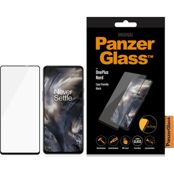 Panzer Стъклен протектор PanzerGlass за OnePlus Nord CaseFriendly - Черно