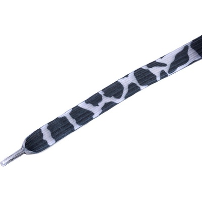 Tobby PANTHER Dětské elastické ploché černé/bílé