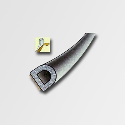 Vorel TO-76762 Těsnění do oken a dveří samolepící 9 x7,4 mm TYP D 6m hnědé