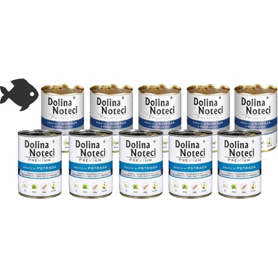Dolina Noteci Premium Mix príchute rýb 10 x 800 g
