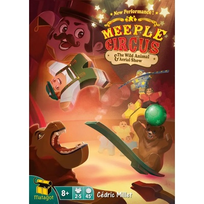 Matagot Разширение за настолна игра Meeple Circus - The Wild Animal & Aerial Show (BGBG0001279N)