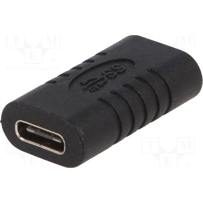 Goobay USB-C - USB-C F/F адаптер, черен 45401 (45401)