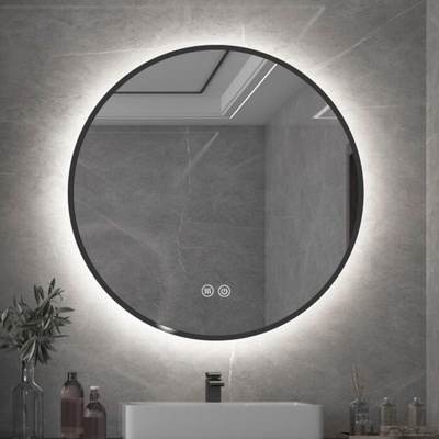 Inter Ceramic LED Огледало за стена Inter Ceramic - ICL 1840CB, Ø60, черно (ICL 1840CB)